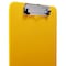 Better Office Products Plastic Clipboards, Durable, 12.5 x 9 Inch, Low Profile Clip, Yellow, Set of 12, 12PK 45020 - alternate 4